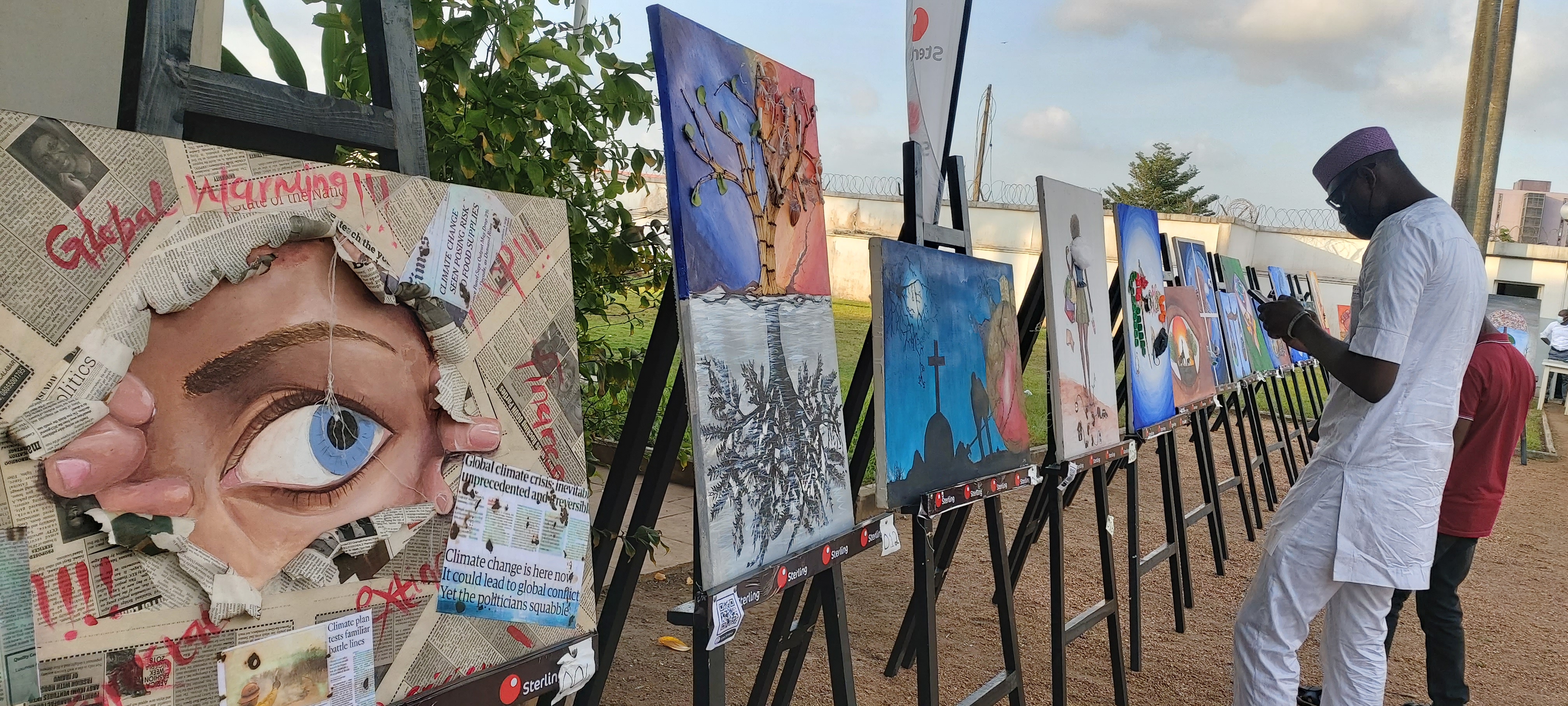 COP26: Art for Climate Change Global Exhibition, First Virtual Climate Gallery hold in Lagos