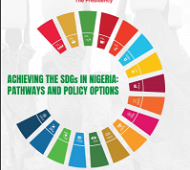 Cover: Nigeria's Integrated Sustainable Development Goals (iSDG) Model Report