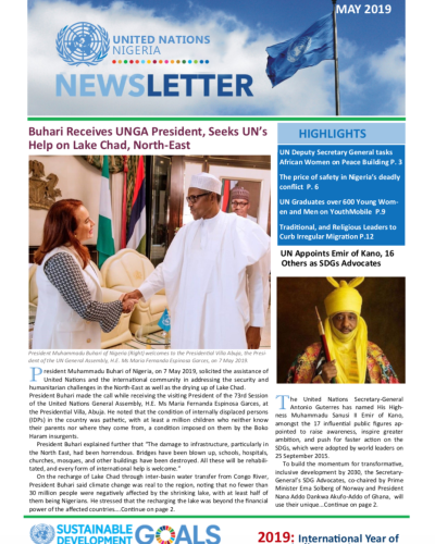 UN Nigeria Newsletter - May 2019
