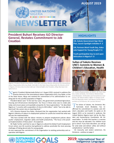 UN Nigeria August 2019 Newsletter