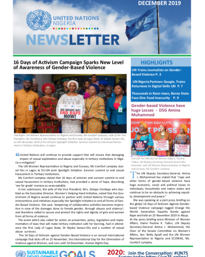 UN Nigeria Newsletter - Dec 2019