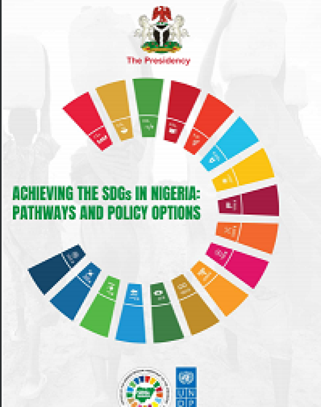 Cover: Nigeria's Integrated Sustainable Development Goals (iSDG) Model Report
