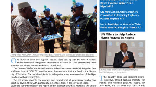 UN Nigeria Newsletter - April 2019